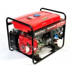 Бензогенератор со встроенным сварочным аппаратом Moller MR/GGT5001W 4,2 кВт во Владикавказе