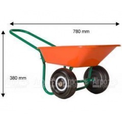 Тачка детская двухколесная Haemmerlin Twiny 1260  во Владикавказе