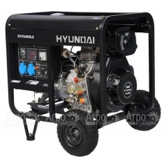 Дизельгенератор Hyundai DHY 6000LE 5 кВт + колеса во Владикавказе