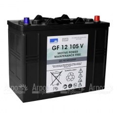 Необслуживаемый тяговый гелевый аккумулятор 12B 105 Ач GF12105V для подметальных машин Lavor во Владикавказе