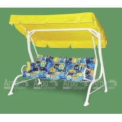 Трехместные садовые качели "КОМФОРТ-М" с раскладывающейся спинкой во Владикавказе