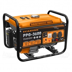 Бензогенератор Carver PPG-3600 2.5 кВт во Владикавказе