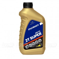 Масло полусинтетическое Patriot Super Active API TC 0.946 л для 2-х тактных двигателей во Владикавказе