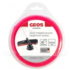 Леска триммерная квадратная GEOS by Al-Ko Quadra 3.0 мм, 15 м в блистере во Владикавказе