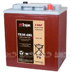 Тяговый свинцово-кислотный аккумулятор с жидким электролитом 6B 200 Ач для подметальных машин Lavor во Владикавказе