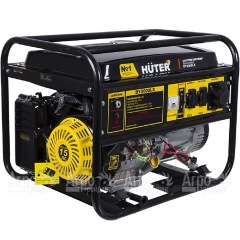 Бензиновый генератор Huter DY8000LX 6.5 кВт с колёсами во Владикавказе