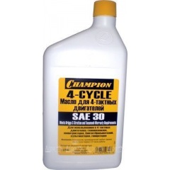 Масло моторное Champion SAE 30 1 л для 4-х тактных двигателей во Владикавказе