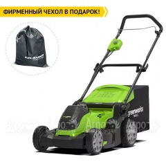 Газонокосилка аккумуляторная GreenWorks G40LM41 (без аккумулятора и зарядного устройства) во Владикавказе