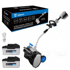 Снегоуборщик аккумуляторный DEKO ST402-6 2х6 Ач во Владикавказе