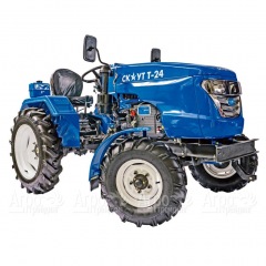 Многофункциональный минитрактор Garden Scout (Скаут) Т24 DIFF VT с отвалом и цепями для уборки снега во Владикавказе