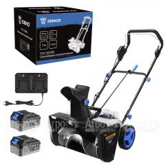 Снегоуборщик аккумуляторный DEKO ST41 2х5 Ач во Владикавказе