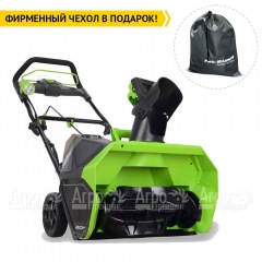 Снегоуборщик аккумуляторный GreenWorks G-Max GD40ST (без батареи и зарядного устройства) во Владикавказе