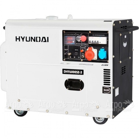 Дизельгенератор Hyundai DHY 6000SE-3 5 кВт  во Владикавказе