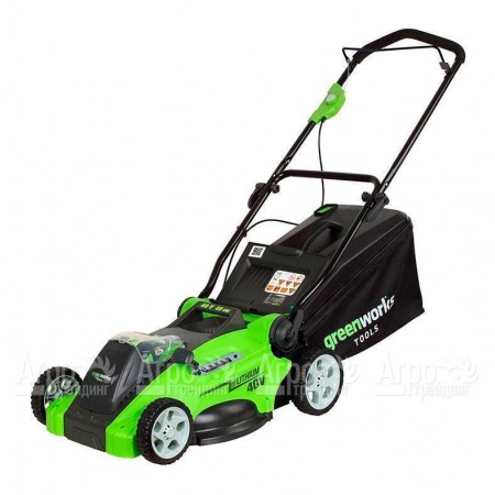 Газонокосилка аккумуляторная GreenWorks G40LM40 3 Ач во Владикавказе