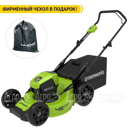 Газонокосилка аккумуляторная GreenWorks GD40LM46HP 4 Ач  во Владикавказе