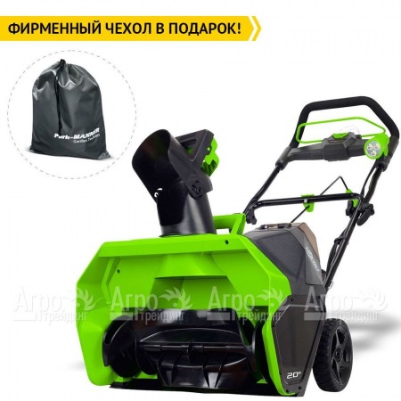 Снегоуборщик аккумуляторный GreenWorks GD40SB во Владикавказе