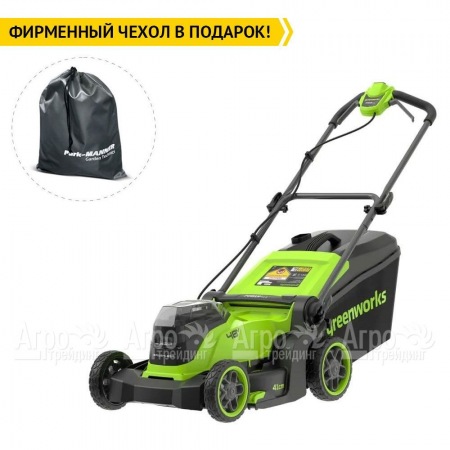 Газонокосилка аккумуляторная GreenWorks GD24X2LM411 (без аккумулятора и зарядного устройства) во Владикавказе