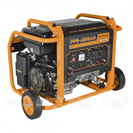 Бензогенератор Carver PPG-6500АM 5 кВт  во Владикавказе