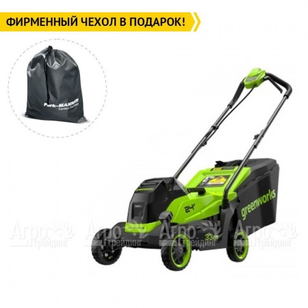 Газонокосилка аккумуляторная GreenWorks GD24LM331 4 Ач во Владикавказе