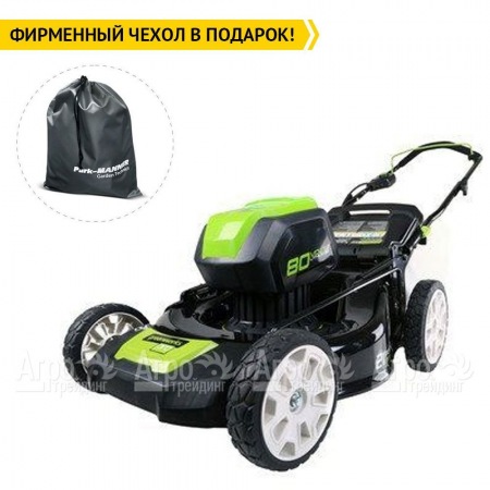 Газонокосилка аккумуляторная GreenWorks GD80LM53 80V DigiPro (без батареи и зарядного устройства) во Владикавказе