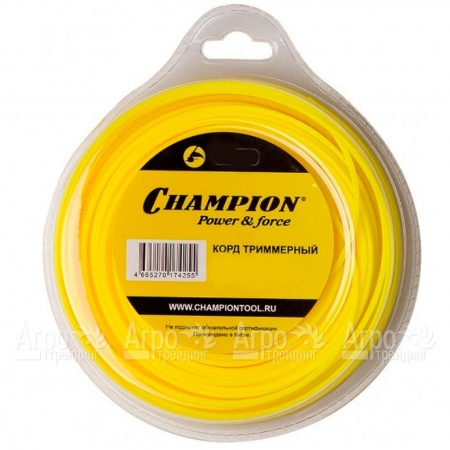 Корд триммерный Champion Star 1.3мм, 15м (звезда) во Владикавказе