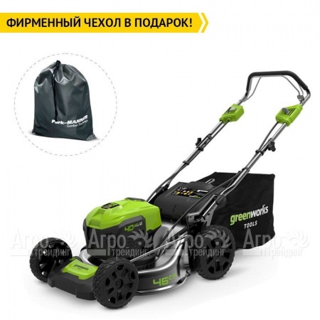 Газонокосилка аккумуляторная GreenWorks GD40LM46SP  во Владикавказе