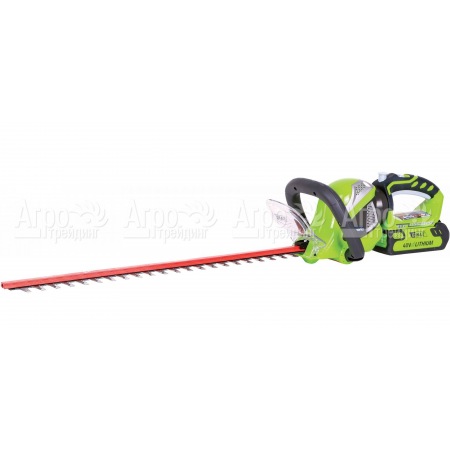 Аккумуляторный кусторез GreenWorks G-Max G40HT61K2 40V 61 см (без батареи и зарядного устройства) во Владикавказе