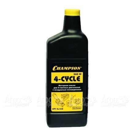 Масло минеральное Champion SAE30 0.6 л для 4-х тактных двигателей во Владикавказе