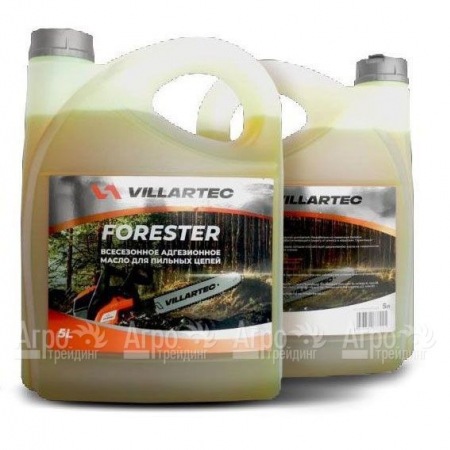 Всесезонное адгезионное масло Villartec Forester 5 л для пильных цепей во Владикавказе