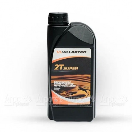 Масло моторное Villartec 2T Super API TC 1 л для 2-х тактных двигателей во Владикавказе