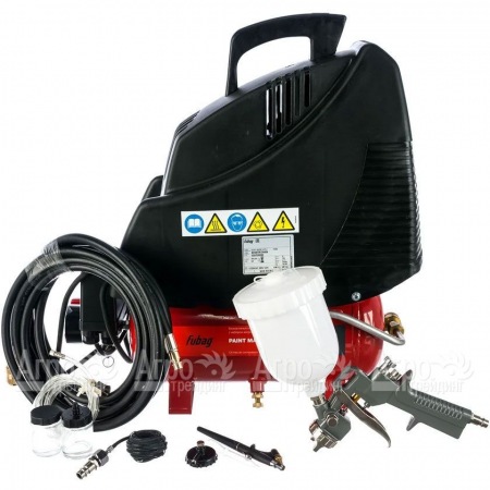 Компрессор поршневой безмасляный Fubag Paint Master Kit OL195 /6+ 3 предмета  во Владикавказе