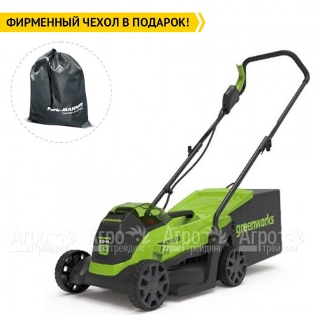 Газонокосилка аккумуляторная GreenWorks GD24LM33K4 во Владикавказе