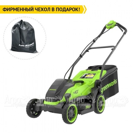 Газонокосилка аккумуляторная GreenWorks GD40LM361 4 Ач во Владикавказе