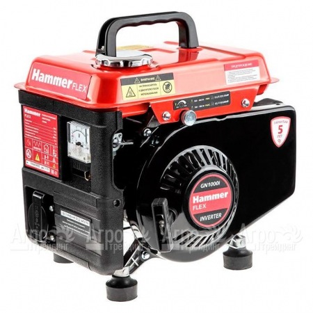 Бензогенератор Hammer GN1000i 0.8 кВт во Владикавказе