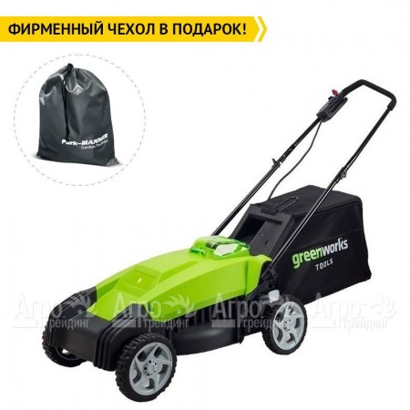 Газонокосилка аккумуляторная GreenWorks G-Max G40LM35 40V 35 см (без аккумулятора и ЗУ) во Владикавказе