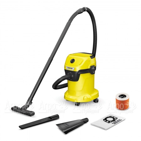 Хозяйственный пылесос Karcher WD 3 V-17/4/35 + Nozzles во Владикавказе
