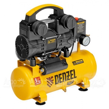 Компрессор поршневой безмасляный Denzel DLP-950/10  во Владикавказе