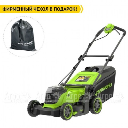 Газонокосилка аккумуляторная GreenWorks GD24X2LM411 2х4 Ач  во Владикавказе