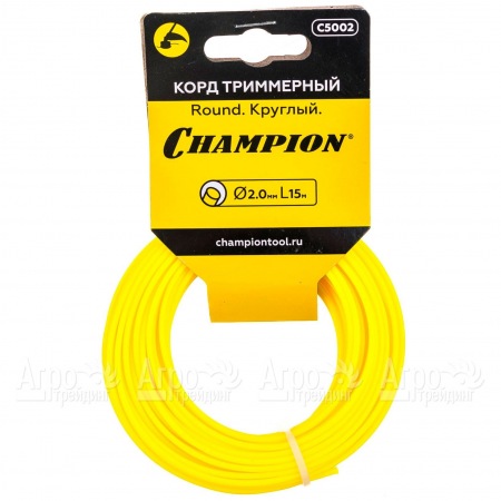 Корд триммерный Champion Round 2.0мм, 15м (круглый) во Владикавказе