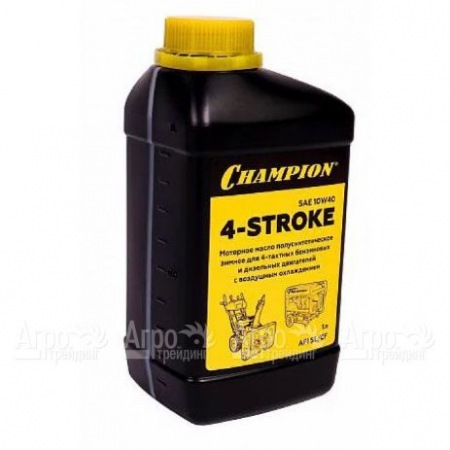 Масло полусинтетическое зимнее Champion SAE 10W40 API SL/CF 0.6 л для 4-тактных двигателей  во Владикавказе