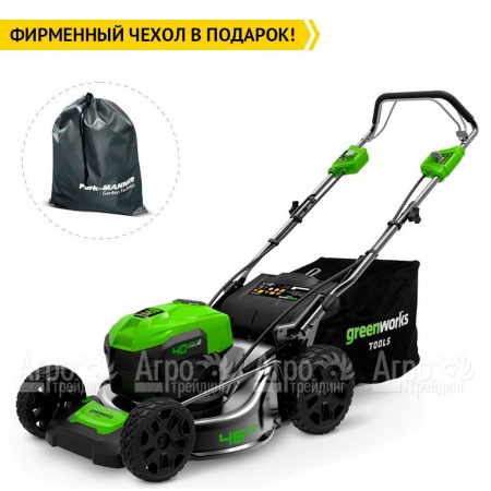 Газонокосилка аккумуляторная GreenWorks GD40LM46SPK6  во Владикавказе