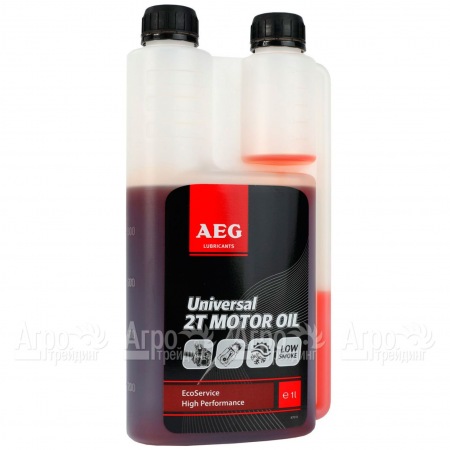 Масло минеральное Universal AEG 2T Motor Motor Oil API TC 1 л для 2-х тактных двигателей во Владикавказе