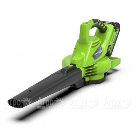 Воздуходувка аккумуляторная GreenWorks G-Max GD40BV 40V 280 км/ч (без батареи и зарядного устройства)  во Владикавказе