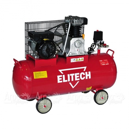 Компрессор ременной масляный Elitech КПР 100/450/2.2  во Владикавказе