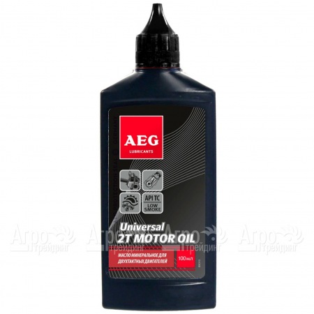 Масло минеральное AEG Universal 2T Motor Oil API TC 100 мл для 2-х тактных двигателей во Владикавказе