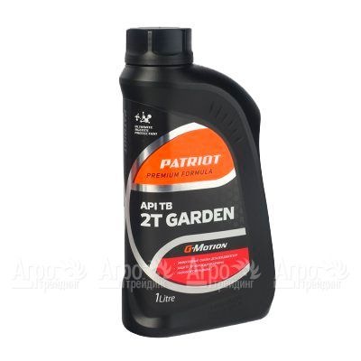 Масло минеральное Patriot G-Motion 2Т Garden API TB 1 л для 2-х тактных двигателей  во Владикавказе