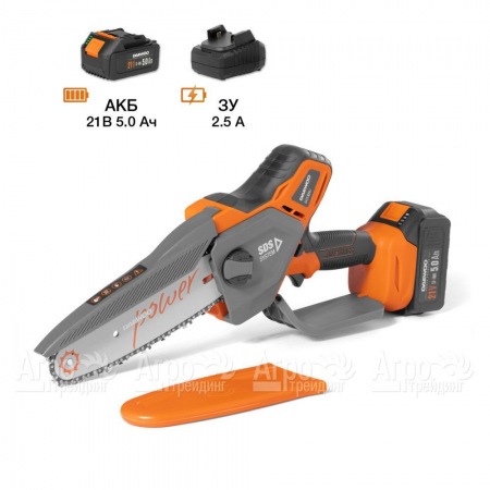 Аккумуляторная пила Daewoo DACS 821Li SET 8&quot;  во Владикавказе