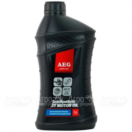 Масло AEG Semi Synthetic 2T Motor Oil API TC 1 л для 2-х тактных двигателей во Владикавказе
