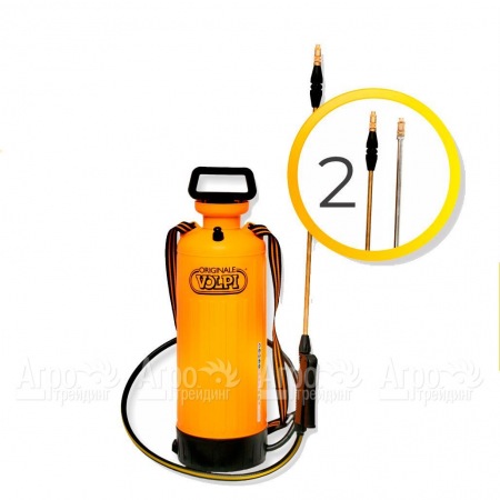 Помповый телескопический опрыскиватель Volpi Garden Telescopic 8l  во Владикавказе