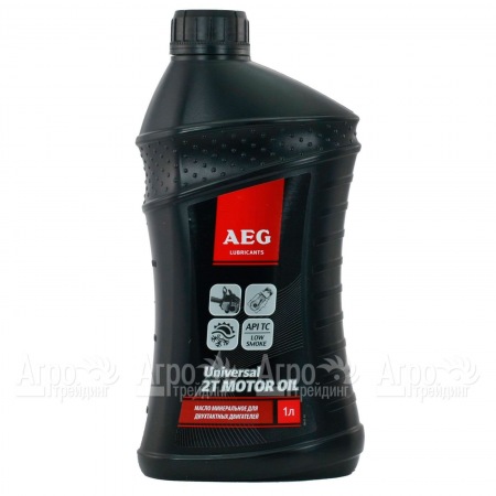 Масло минеральное Universal AEG 2T Motor Oil API TC 1 л для 2-х тактных двигателей во Владикавказе